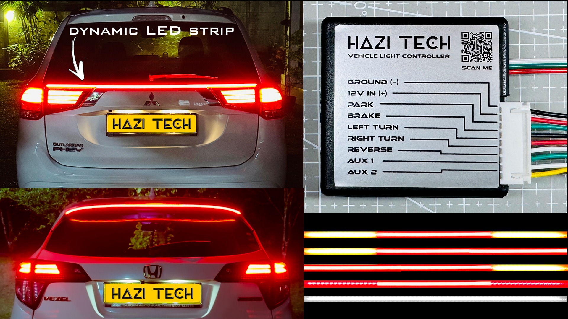 HAZI TECH vehicle light controller and vehicle light controller